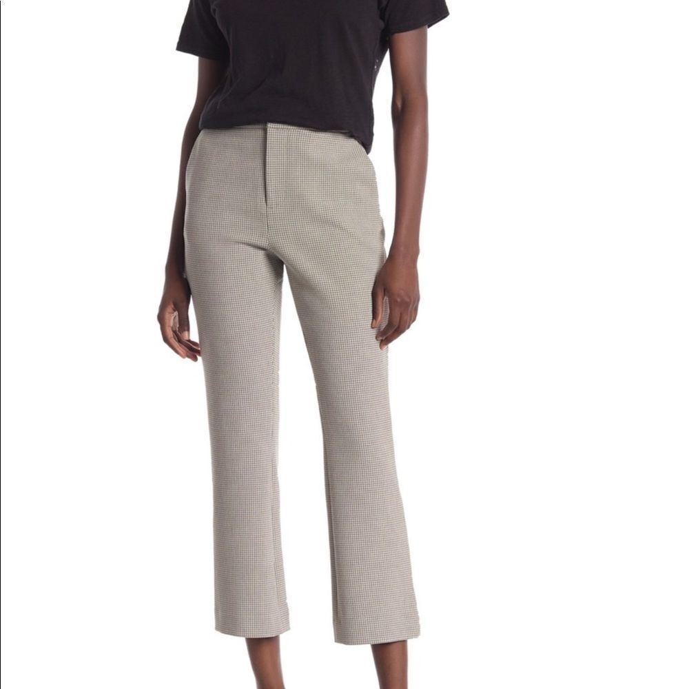 Joie Tabanica Plaid Crop Pants Nwt Size 2